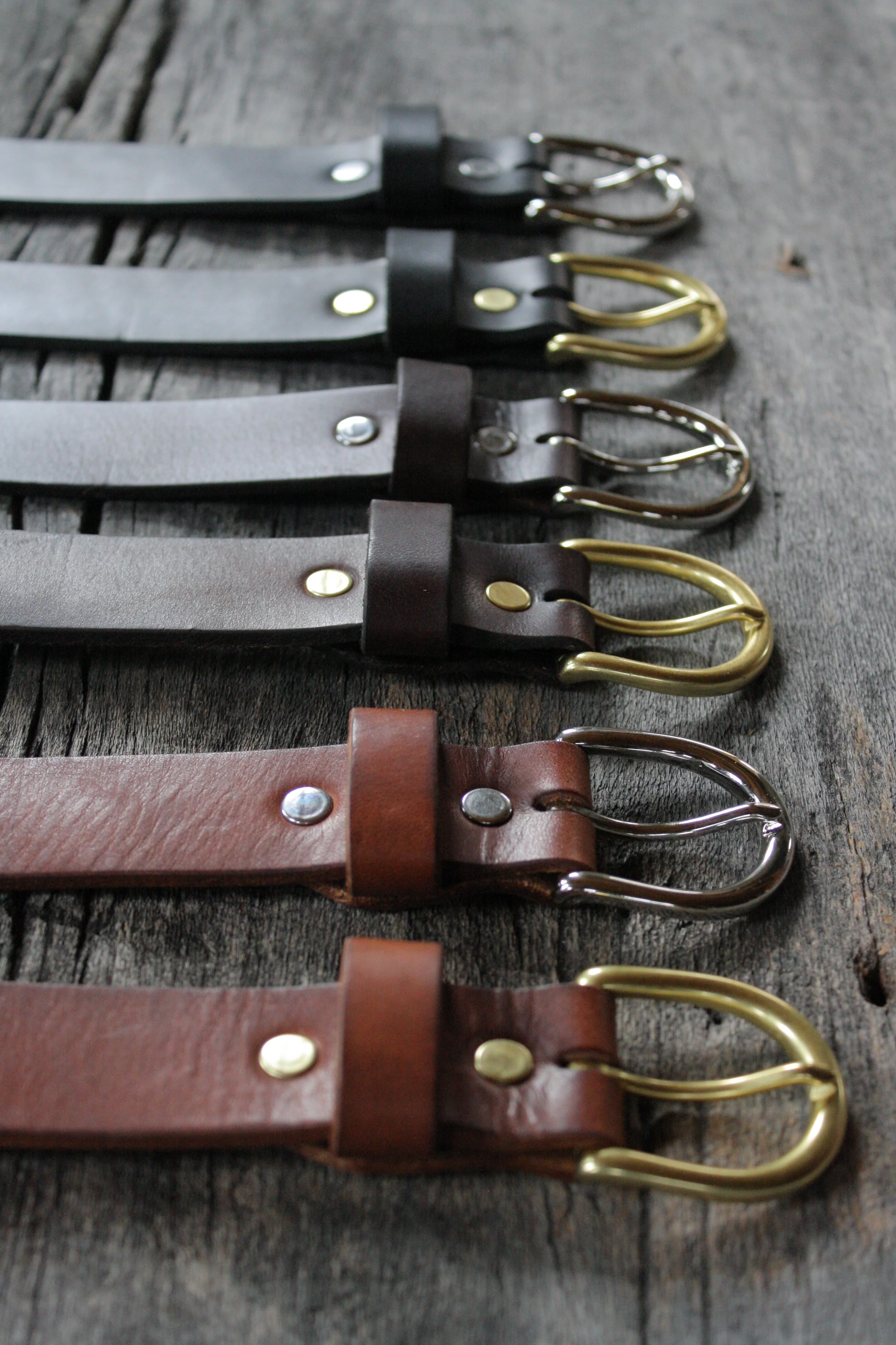 Classic 1.25" Handmade Leather Belt - Image 6