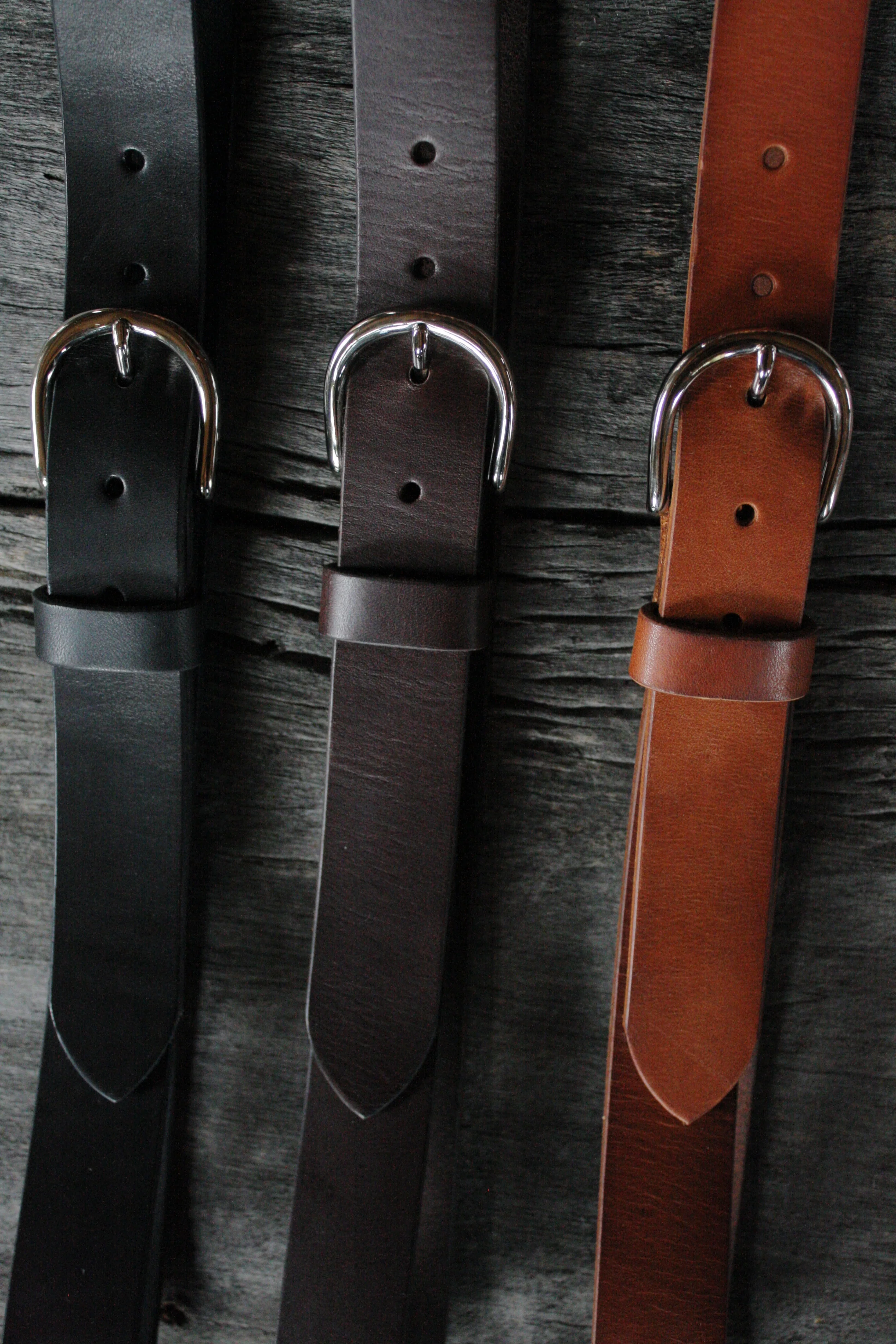 Classic 1.25" Handmade Leather Belt - Image 8