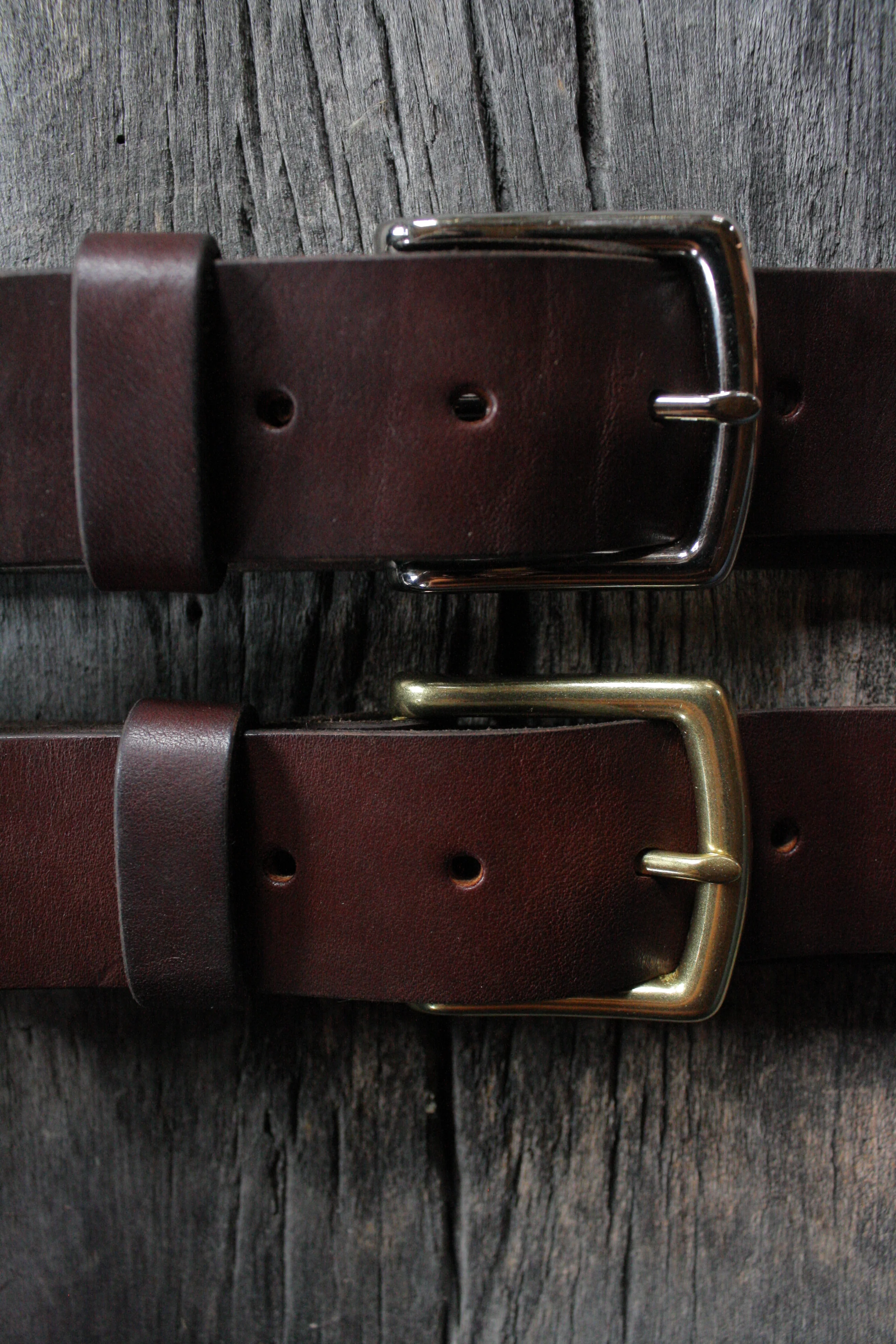 Classic 1.5" Wide Handmade Leather Belt - Image 5