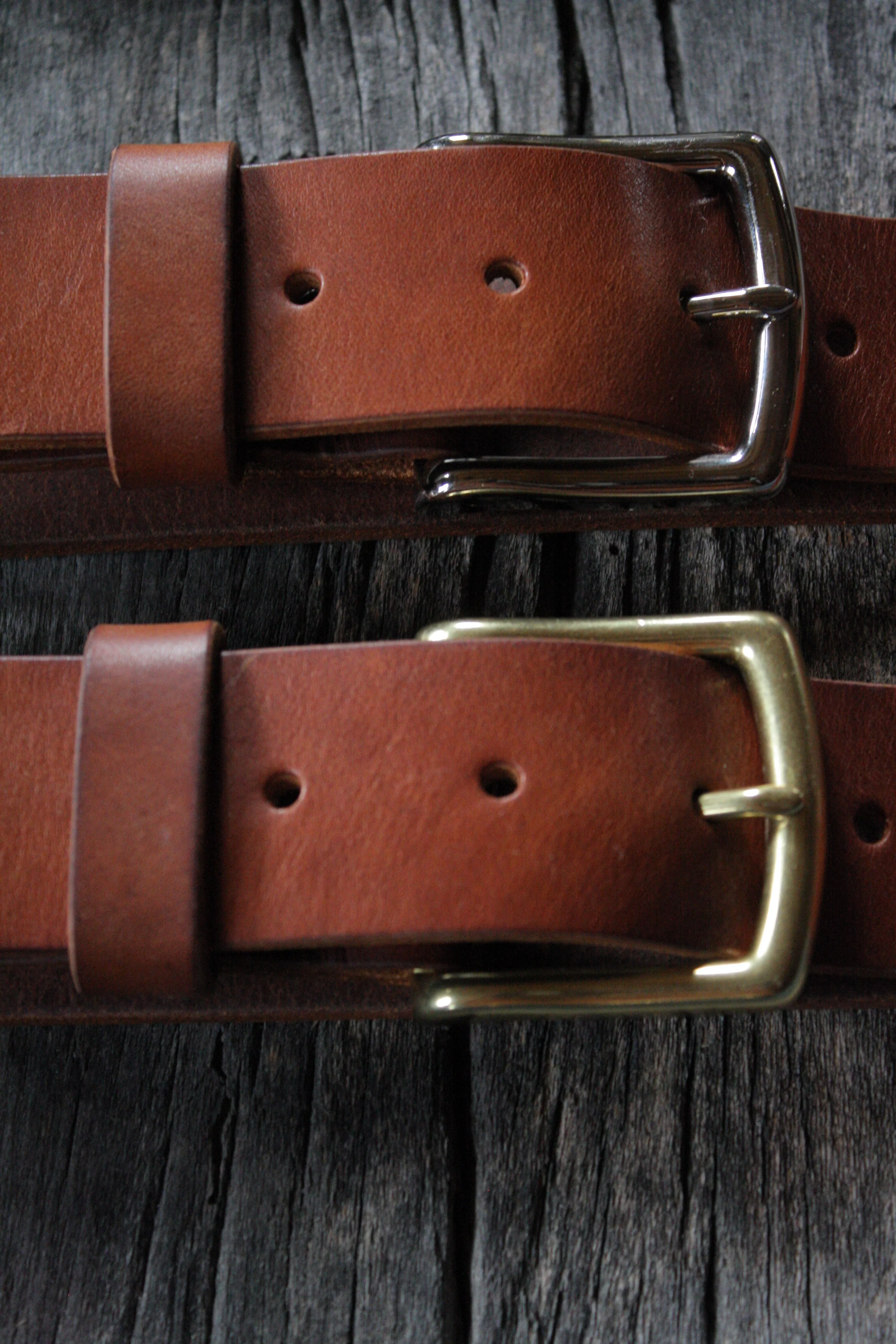 Classic 1.5" Wide Handmade Leather Belt - Image 6