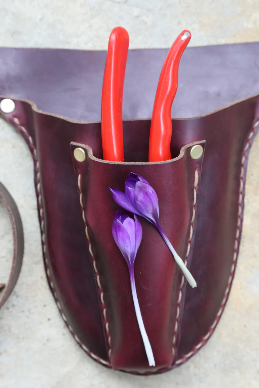 Burgundy Garden Tool Belt - Image 3