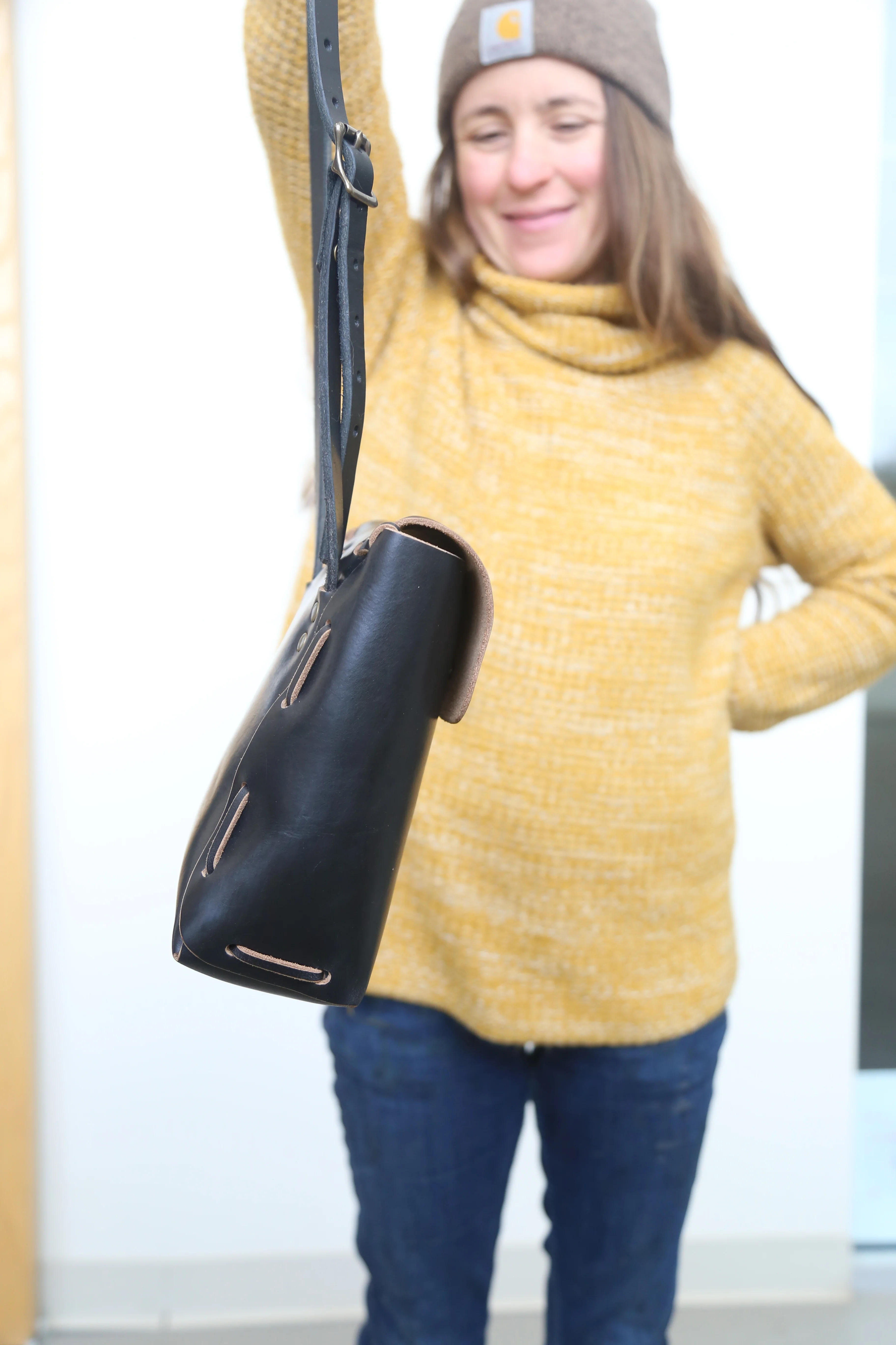 Woven Purse no.2 Black - Image 4